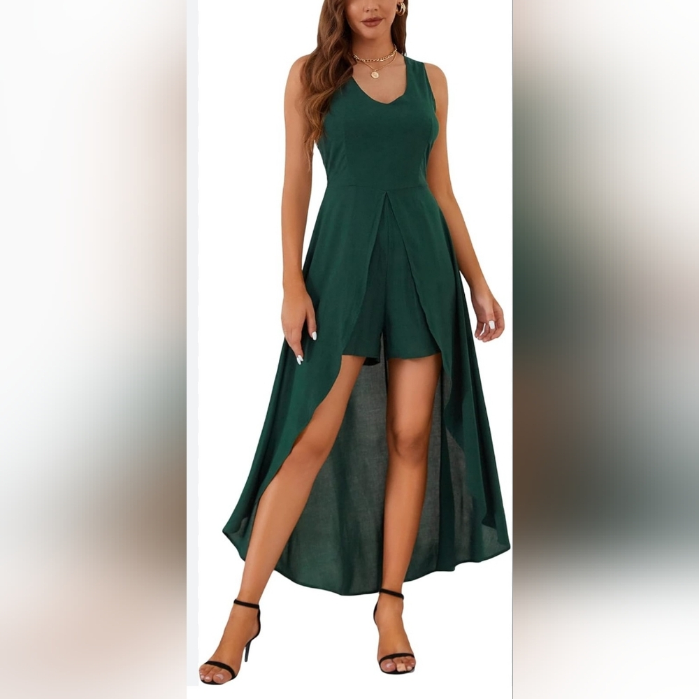 NWT KorMei Classic Fashion Forest Green Dress